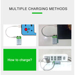 Load image into Gallery viewer, Smartoools 9V Lithium-Ion Type-C Rechargeable Batteries 1 Pcs