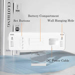 Load image into Gallery viewer, 9 inh Multifunctional Led Digital Table/Wall Clock
