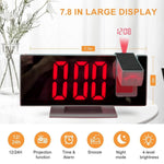 Load image into Gallery viewer, LED Digital Projection Alarm Clock