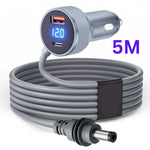 Load image into Gallery viewer, For Starlink Mini Car Charger DC Power Cable Cigarette Lighter 12V-48V with Digital Display Durable USB-C 140W USB-A 35W Ports