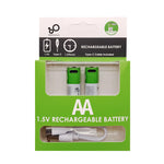Load image into Gallery viewer, Smartoools RB40 AA 2600mWh 1.5V Lithium-Ion Type-C Rechargeable Batteries 2 Pcs