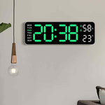 Load image into Gallery viewer, 9 inh Multifunctional Led Digital Table/Wall Clock