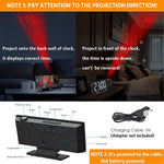 Load image into Gallery viewer, LED Digital Projection Alarm Clock