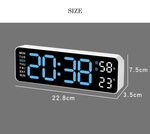Load image into Gallery viewer, 9 inh Multifunctional Led Digital Table/Wall Clock