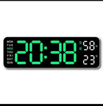 Load image into Gallery viewer, 9 inh Multifunctional Led Digital Table/Wall Clock